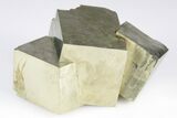 Natural Pyrite Cube Cluster - Spain #183238-1